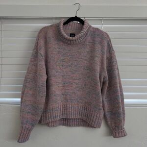 GAP Multicolor Turtleneck Sweater